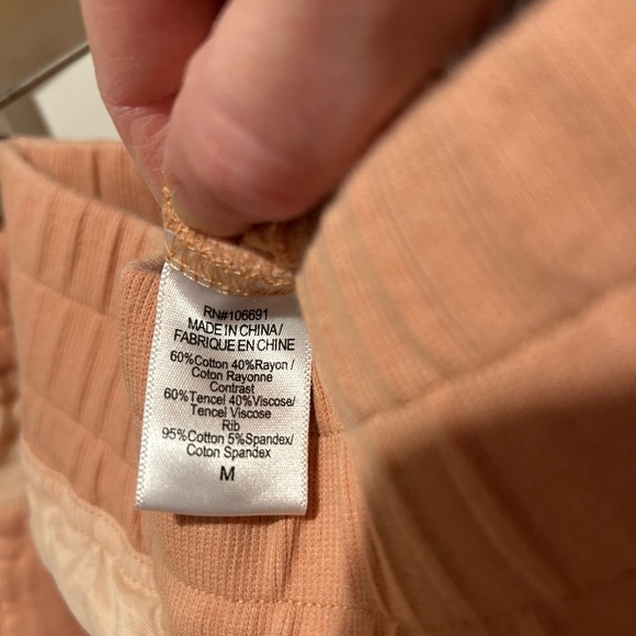 Young fabulous and broke peach Odin jogger. - Picture 13 of 15